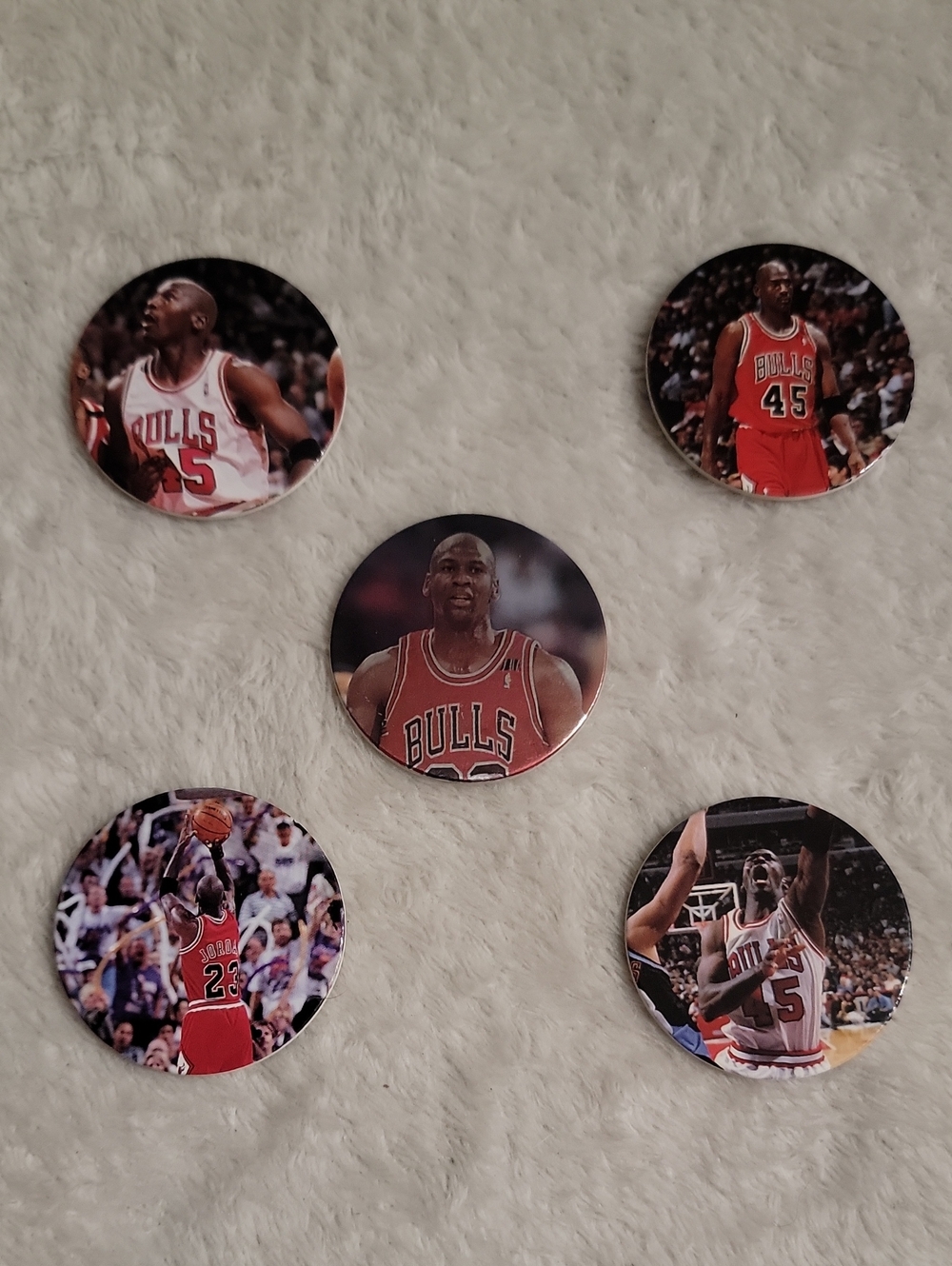 Vintage Michael Jordan Upper Deck basketball Pogs